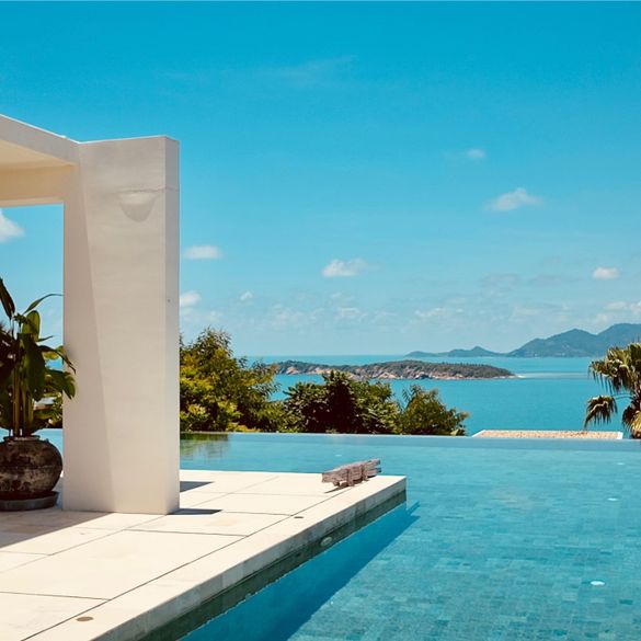 Luxuriöser Infinity-Pool